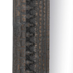Espejo Vestidor Marrón oscuro Cristal Madera de mango Madera MDF Vert