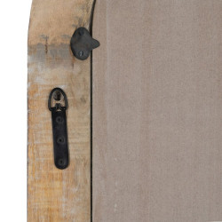 Espejo Vestidor Blanco Natural Cristal Madera de mango Madera MDF Vert