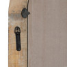 Espejo Vestidor Blanco Natural Cristal Madera de mango Madera MDF Vert