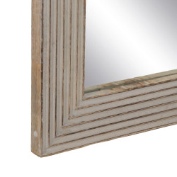 Espejo Vestidor Blanco Natural Cristal Madera de mango Madera MDF Vert