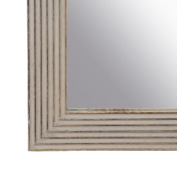 Espejo Vestidor Blanco Natural Cristal Madera de mango Madera MDF Vert