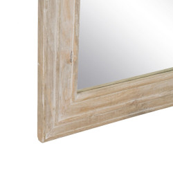 Espejo Vestidor Blanco Natural Cristal Madera de mango Madera MDF Vert