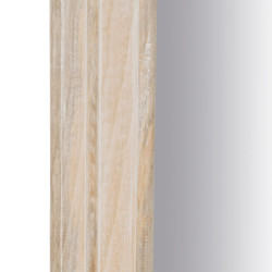 Espejo Vestidor Blanco Natural Cristal Madera de mango Madera MDF Vert