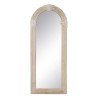 Espejo Vestidor Blanco Natural Cristal Madera de mango Madera MDF Vert