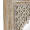 Espejo Vestidor Blanco Natural Cristal Madera de mango Madera MDF Vert