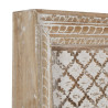 Espejo Vestidor Blanco Natural Cristal Madera de mango Madera MDF Vert