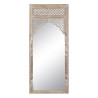 Espejo Vestidor Blanco Natural Cristal Madera de mango Madera MDF Vert