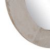 Espejo de pared Blanco Natural Cristal Madera de mango Madera MDF Vert