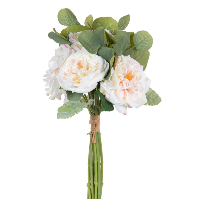 Ramo Blanco Verde Rosas 20 x 23 x 41 cm Ramo Blanco Verde Rosas 20 x 23 x 41 cm