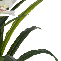 Planta Decorativa Bambú Polietileno Hierro Cemento Tejido 45 x 45 x 1