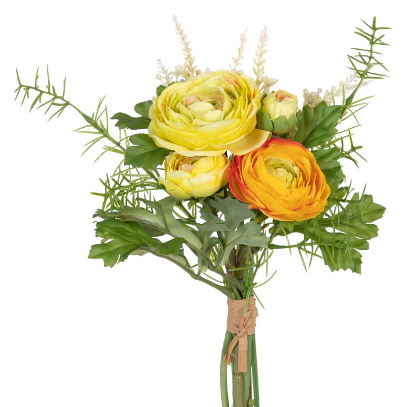 Flor Decorativa Verde Naranja 20 x 20 x 32 cm Flor Decorativa Verde Naranja 20 x 20 x 32 cm