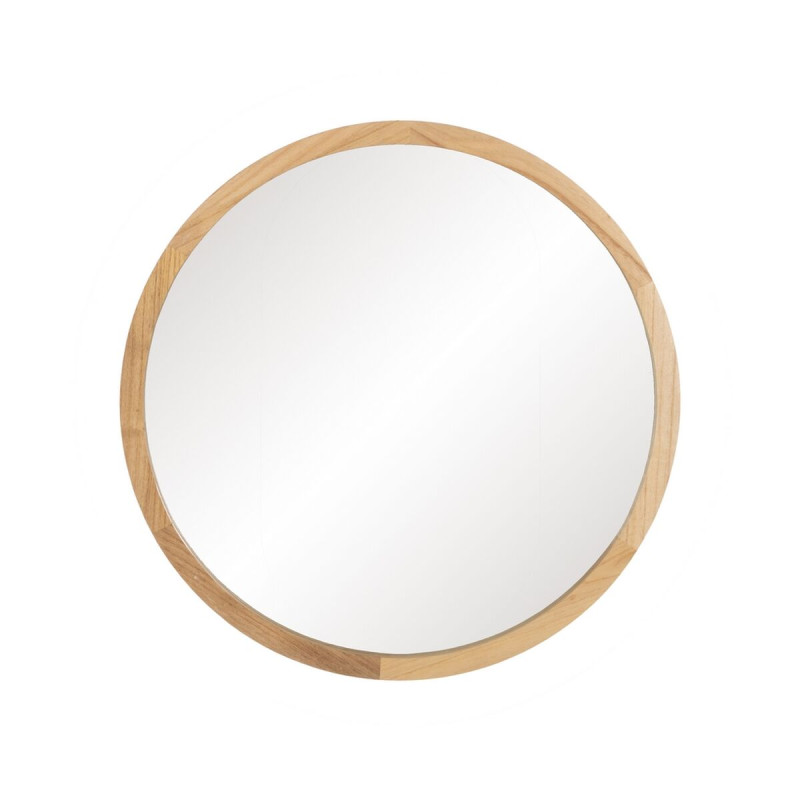 Espejo de pared Natural 60 x 4 x 60 cm Espejo de pared Natural 60 x 4 x 60 cm