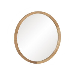 Espejo de pared Natural 60 x 4 x 60 cm
