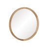 Espejo de pared Natural 60 x 4 x 60 cm