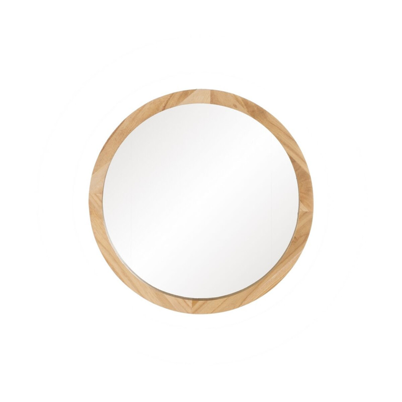 Espejo de pared Natural 40 x 4 x 40 cm Espejo de pared Natural 40 x 4 x 40 cm