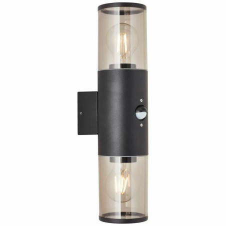 Aplique de Pared Brilliant Sergioro Exterior Detector de Movimiento Ne