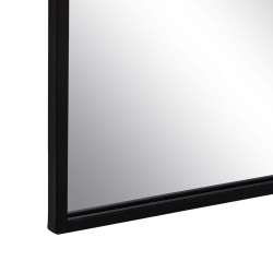 Espejo de pared Negro Vertical 90 x 2 x 180 cm