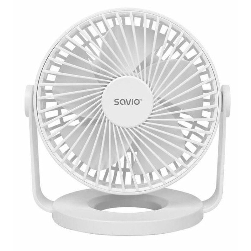 Ventilador de Sobremesa Savio AD-01 WHITE Blanco 5 W Ventilador de Sobremesa Savio AD-01 WHITE Blanco 5 W