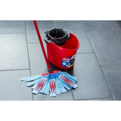 Recambio Vileda 3Action Velour XL Fregona Poliamida Poliéster Celulos