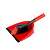 Set de Limpieza Escoba y Recogedor Vileda 141743 Negro Rojo Plástico