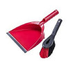 Set de Limpieza Escoba y Recogedor Vileda 141743 Negro Rojo Plástico