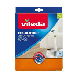 Bayeta microfibra Vileda 168863 Naranja Poliéster (1 unidad) (3 Pieza