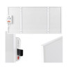 Calefactor Cronos CRP-600TWP Blanco Gris 600 W 1 Pieza