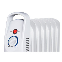 Radiador de Aceite (7 cuerpos) Blaupunkt HOR201 Blanco 700 W