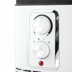 Calefactor Cerámico Portátil Orbegozo CR 6025 Blanco Negro/Blanco 15