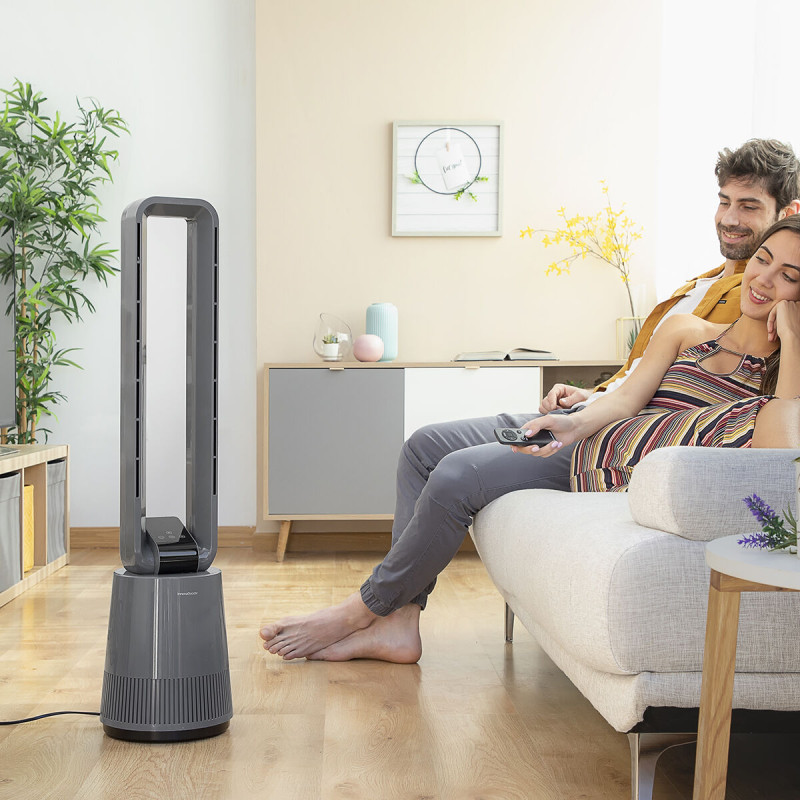 Ventilador sin Aspas con Filtro Purificador y Mando a Distancia Bloho Ventilador sin Aspas con Filtro Purificador y Mando a Distancia Bloho