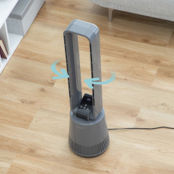 Ventilador sin Aspas con Filtro Purificador y Mando a Distancia Bloho