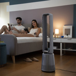 Ventilador sin Aspas con Filtro Purificador y Mando a Distancia Bloho