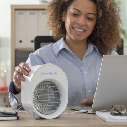 Mini Climatizador Humidificador por Ultrasonidos con LED Koolizer Inno