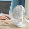 Ventilador de Escritorio Recargable Fanrec InnovaGoods Ø5,4'' 3600 mA