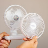 Ventilador de Escritorio Recargable Fanrec InnovaGoods Ø5,4'' 3600 mA
