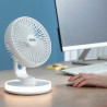 Ventilador de Escritorio Recargable con LED FanLed InnovaGoods Ø6,6''