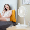 Ventilador Recargable Plegable 3 en 1 Fandle InnovaGoods Ø7,7'' 7200