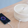 Ventilador Recargable Plegable 3 en 1 Fandle InnovaGoods Ø7,7'' 7200