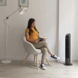 Ventilador Torre Cecotec EnergySilence 8050 SkyLine Smart Negro 45W 45