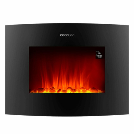 Chimenea Eléctrica Decorativa de Pared Cecotec Ready Warm 2250 Curved