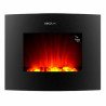 Chimenea Eléctrica Decorativa de Pared Cecotec Ready Warm 2650 Curved