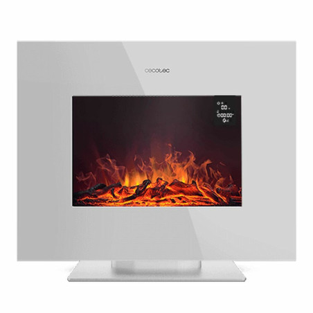Chimenea Eléctrica Decorativa de Pared Cecotec ReadyWarm 2700 Design