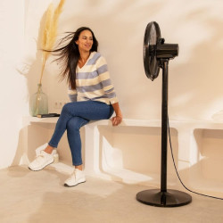 Ventilador de Pie Cecotec EnergySilence 555 2in1 Smart XL Negro 55 W