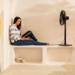 Ventilador de Pie Cecotec EnergySilence 555 2in1 Smart XL Negro 55 W