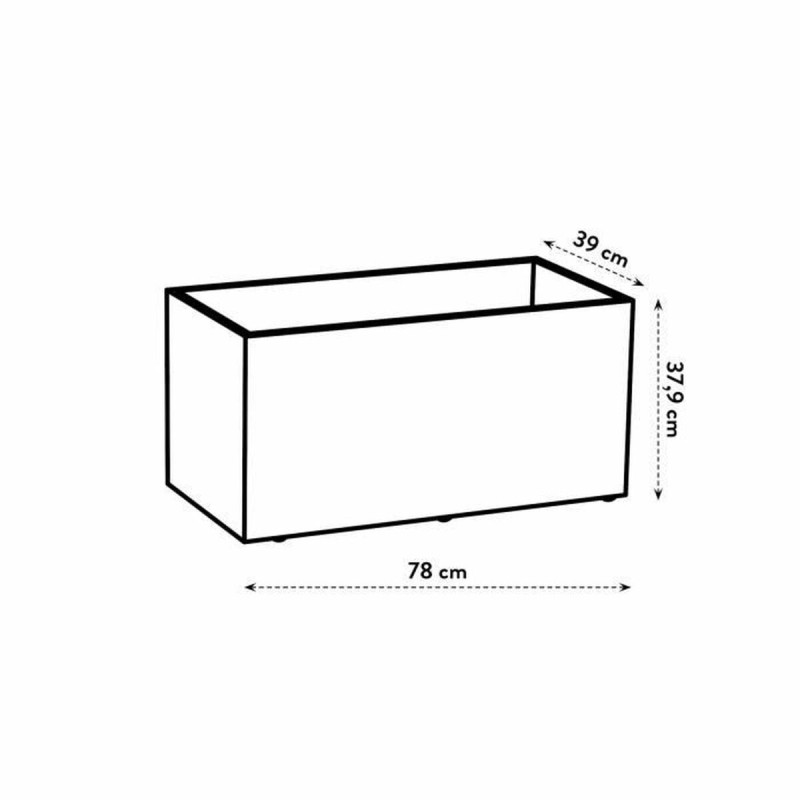 Maceta Elho Ø 78 cm Blanco Plástico Moderno Maceta Elho Ø 78 cm Blanco Plástico Moderno