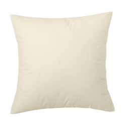 Funda de cojín Alexandra House Living Crema 40 x 40 cm