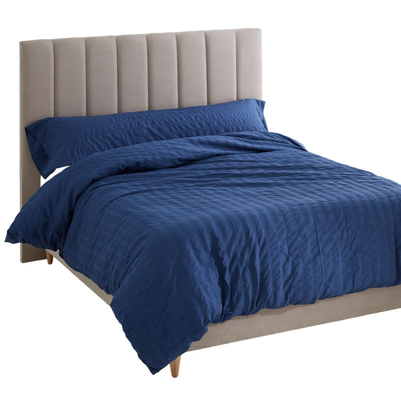 Juego de funda nórdica Alexandra House Living Amán Azul Cama de 90 2