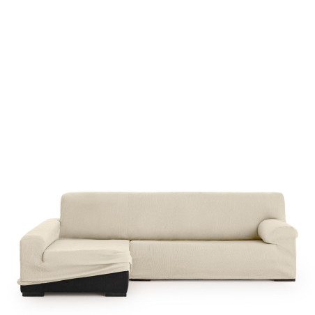 Funda para chaise longue de brazo largo izquierdo Eysa ULISES Blanco 1