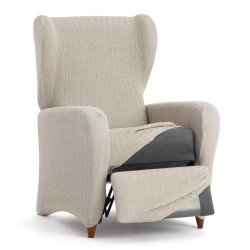 Funda para sillón Eysa JAZ Beige 90 x 120 x 85 cm