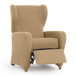 Funda para sillón con pies separados Eysa ULISES Beige 90 x 100 x 75